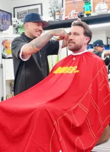 Travis Kelce’s barber reveals truth behind hair transplant rumors