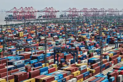 Shipping customers have canceled 30% of US orders from China amid tariff chaos, logistics giant says