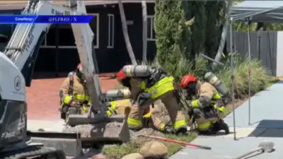 Crews cap gas leak in Fort Lauderdale