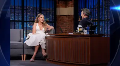 Blake Lively references her year with the ‘lowest lows’ on ‘Late Night’