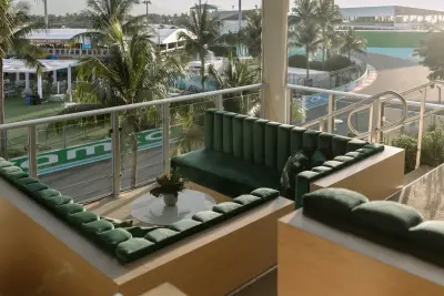 Inside the luxe Palm Club where Jeff Bezos, Elon Musk and Travis Kelce watch the F1 Miami Grand Prix