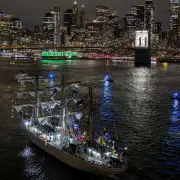Mexican Navy Sailing Ship Crashes Into Brooklyn Bridge, Killing 2 Crew Members