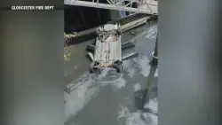 Off-duty firefighter and fisherman rescue 3 women after car plunges into water in Massachusetts