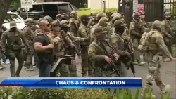 National Guard faces off with protesters hours after arriving in Los Angeles on Trump’s orders