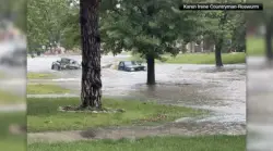 At least 2 people killed as storms push through South